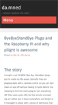 Mobile Screenshot of da.mned.co.uk